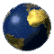 globe en rotation